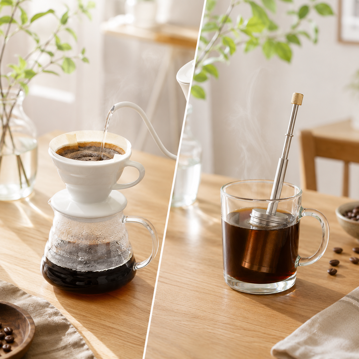 どこでもコーヒープレス